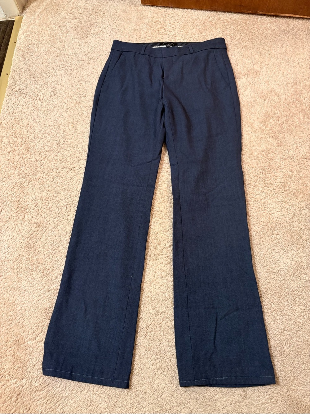 Banana Republic Navy Boot-Cut Dress Pants(npt)